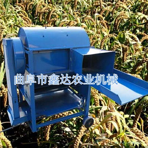 高效脱粒新选择 谷子脱粒机低价供应，多功能机械覆盖小麦与更多农作物